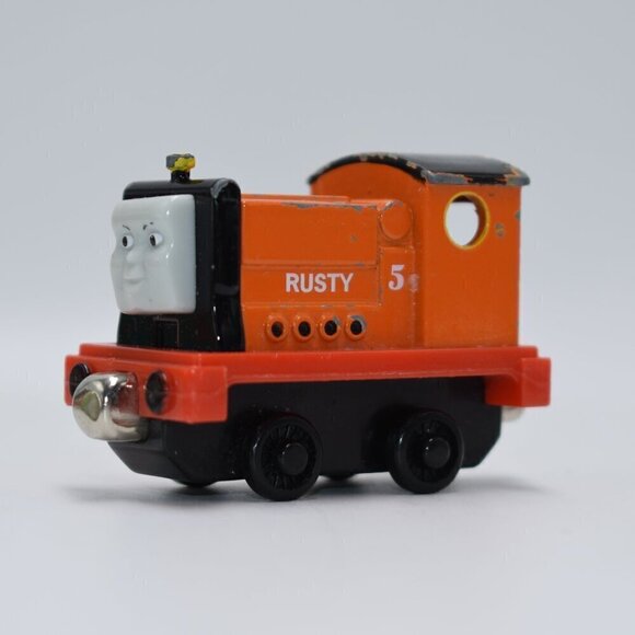 Rusty 5 Orange Thomas & Friends Tank Train Engine Engine Diecast Take Play 2004 - Picture 1 of 8